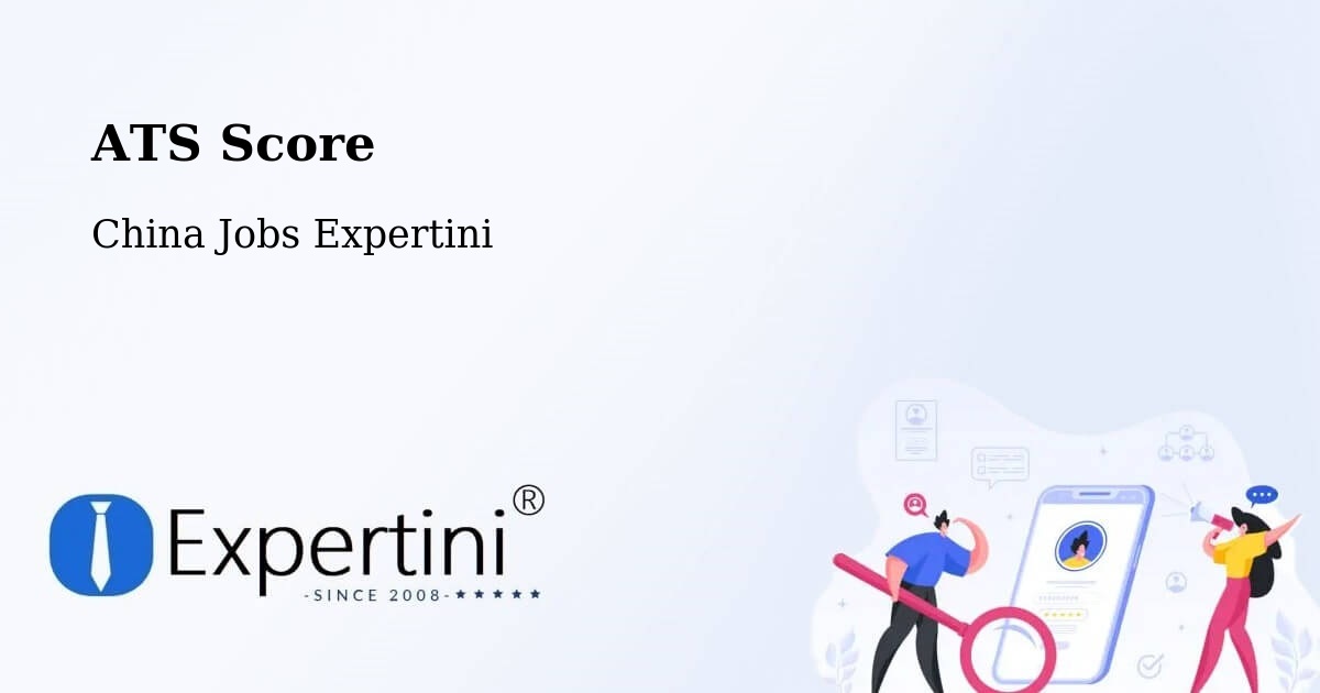Resume ATS Score & Job Description Match Tool – Datong - China Jobs Expertini